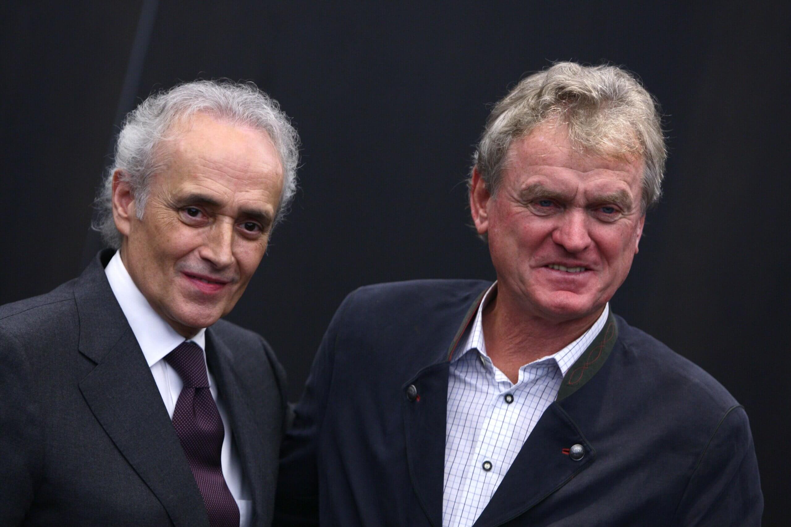 José Carreras und Sepp Maier bei der Botschafterernennung für die DJCLS 2009