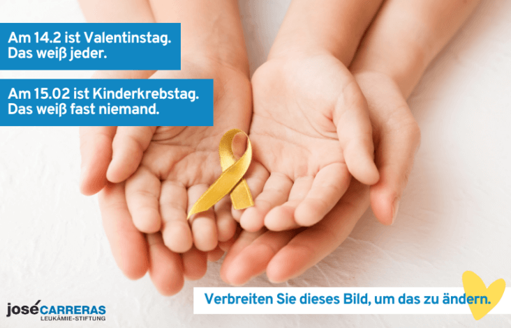 Kinderkrebstag am 15. Februar