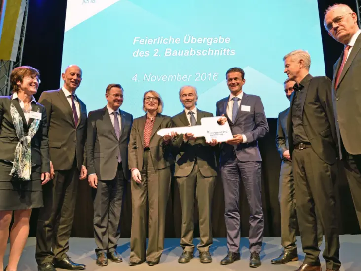 2016 Jena, Schlüsselübergabe José Carreras Stammzelltransplantationseinheit