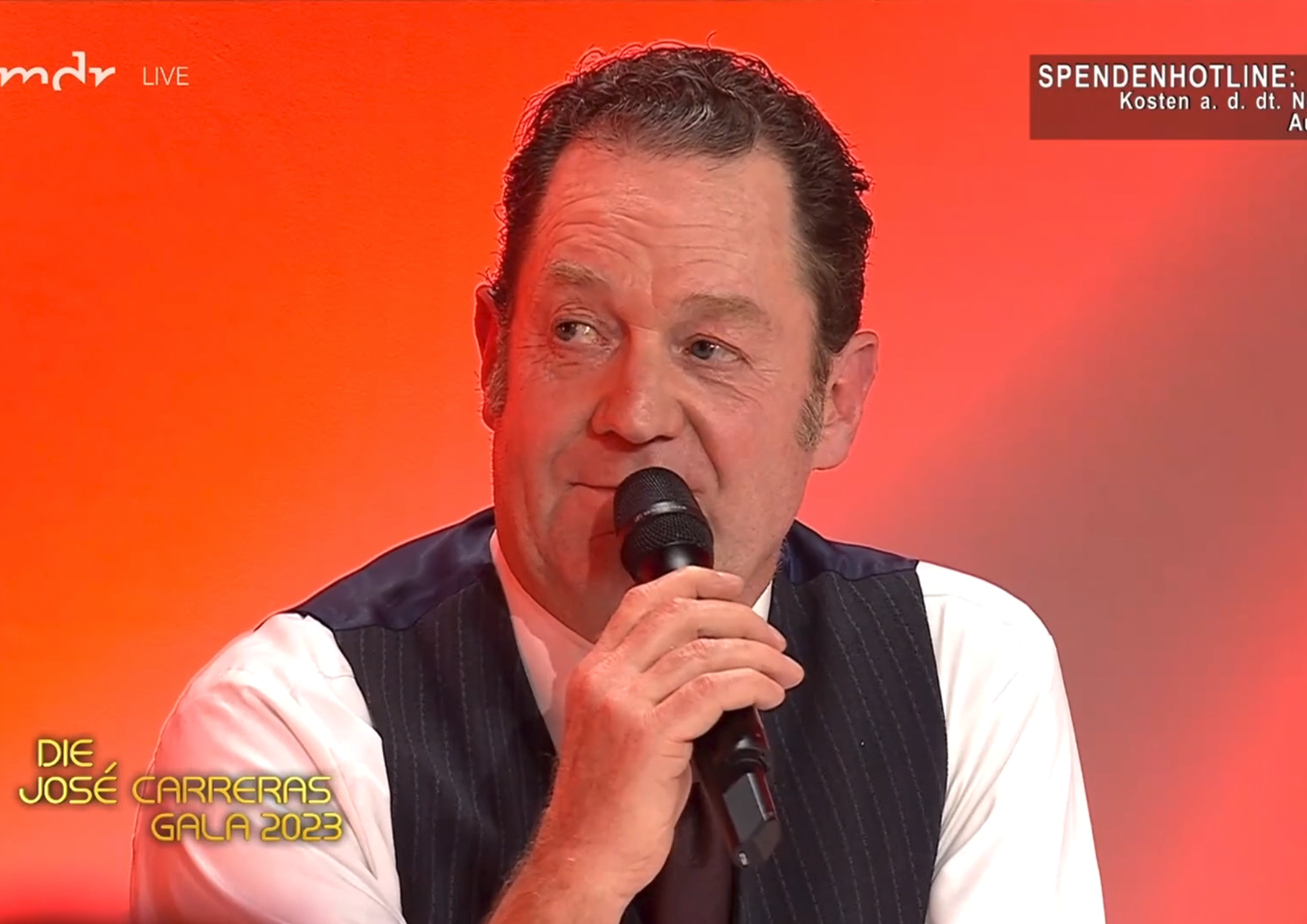 Jürgen Tonkel, Spendenpanel José Carreras Gala