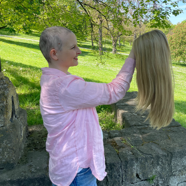 Linda nach der Behandlung