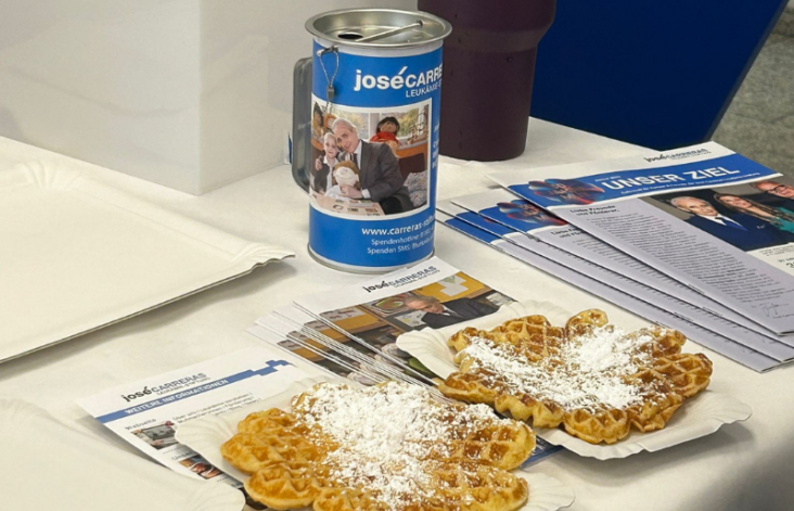 Waffeln in der Klinik für den guten Zweck