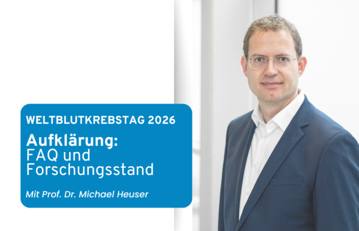 Weltblutkrebstag 2026 - FAQ mit Prof. Heuser